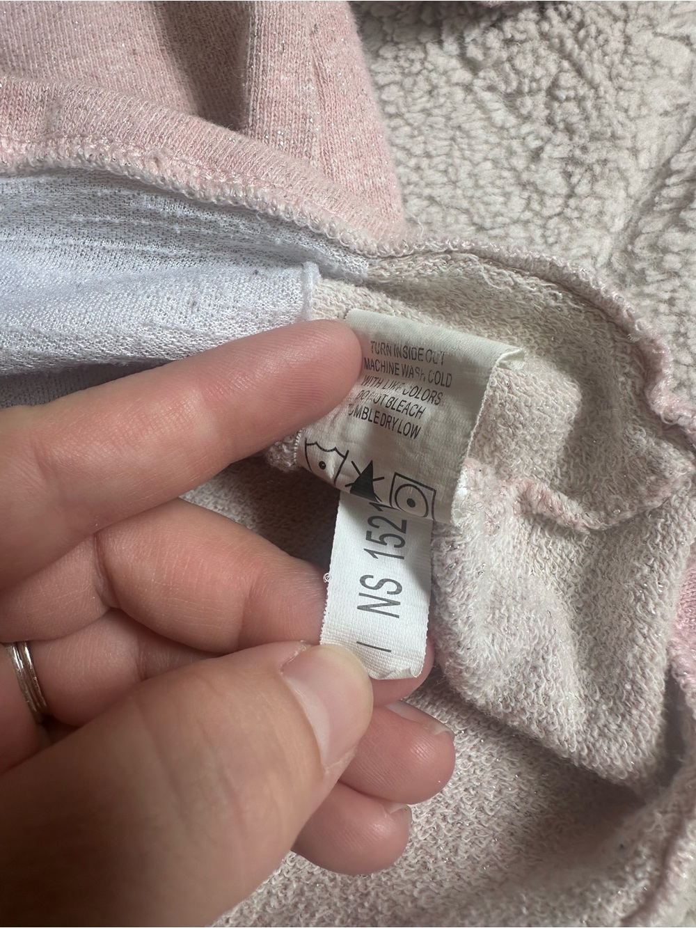 Mudpie | Pink and Cream Unicorn Raglan Dress | Size 2T - Picture 12 of 14